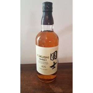 WHISKY BOURBON SCOTCH KOKUSHI   : Blended Whisky Japonais 40% bouteille 