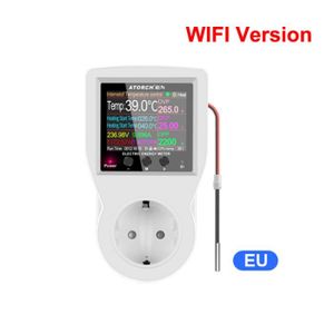 MESURE THERMIQUE UE-WIFI - Prise De Thermostat Wifi Tuya, 16a Ac 22