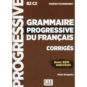 LIVRE LANGUE FRANÇAISE Livre - FLE ; grammaire progressive du français ; 