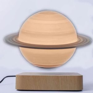 LAMPE A POSER Lampe Saturne À Lévitation Magnétique Veilleuse Le