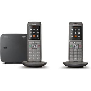 Téléphone fixe Téléphone sans fil Gigaset CL660 Duo - 2 combines 