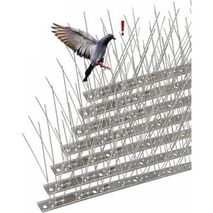 Filet anti-oiseaux de 7,6 x 15,2 m avec maille carrée de 2,5 cm
