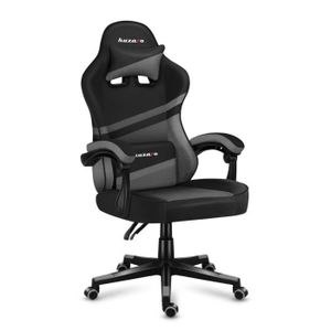 SIÈGE GAMING Chaise gaming HUZARO FORCE 4.4 Gris Tissu, Chaise 