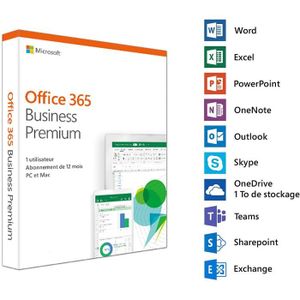 BUREAUTIQUE Office 365 Business Premium (devient Microsoft 365