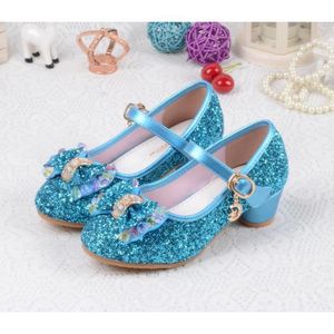 JLHu Fille Chaussures de Princesse Elsa Talon Haut Chaussures pour  Déguisement Bout Fermé Reine des Neiges Soirée Carnaval Noël Fête Cadeau  Cendrillon Enfant Sandales Antidérapant,Argenté,26 : : Jeux et  Jouets