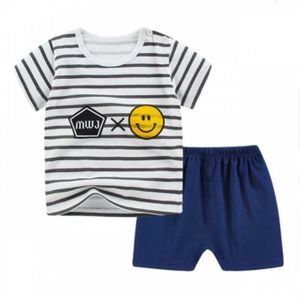 Ensemble de vêtements Summer Infant nouveau-né bébé garçon vêtements enfants vêtements ensemble pour filles enfants T-shirt shorts