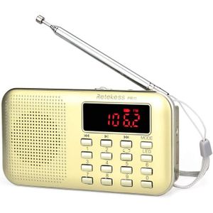 RADIO CD CASSETTE Pr11 Poste Radio Portable Radio Fm Am Piles Et Sec