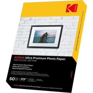 Kodak Papier photo pour impression jet d'encre A6 10 x 15 cm 180 g 100  feuilles : : Fournitures de bureau