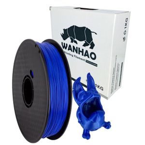 FIL POUR IMPRIMANTE 3D Filament PLA Premium Wanhao Bleu Nuit 1kg 1.75mm -