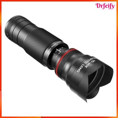 Kit d'objectif d'appareil photo de téléphone, kit d'objectif de téléphone portable 11 en 1 pour iPhone et Android, grand angle 0,63 x macro 15x fisheye 198 ° téléobjectif