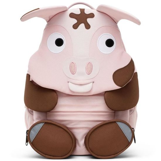 Sac à Dos Enfant Velours Côtelé Avec Motif Animal - Bretelles Réglables, Léger, Pour école Et Voyage