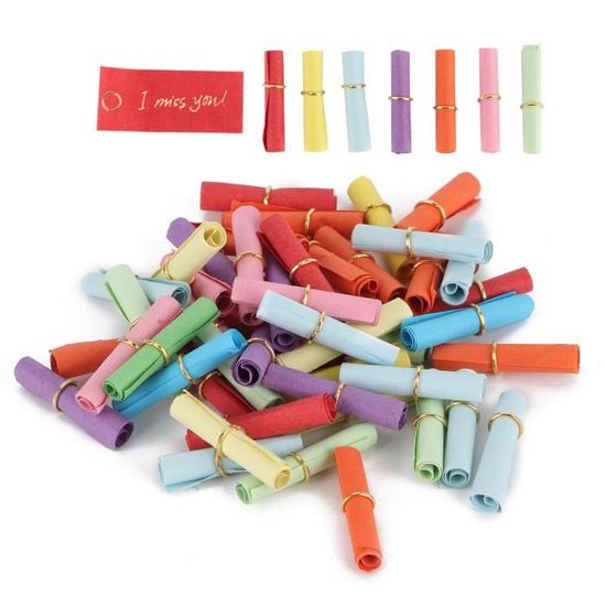 EBTOOLS papier à lettre de message de souhait 100pcs Portable Wish ...