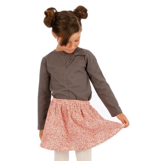 Jupe Fille Monsoon Taille 12-13 Ans Imprimée Midi - Occasion Très Bon état