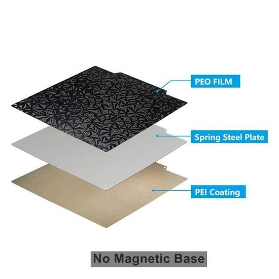 Plateau magnétique flexible PrimaCreator - Atelier 3D Shop - Expert Imprimante 3D, Filaments et Pièces Détachées 3D