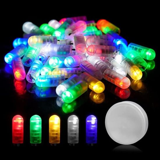 100 Pièces Led Ballon Lumière Mini Boules Rondes Lumières Mini Lampes