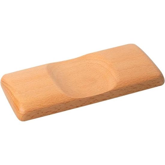 Repose-poignet Clavier En Bois 30 Cm - Support Ergonomique Antidérapant Pour Gamer, Bureau, Soulager Les Poignets