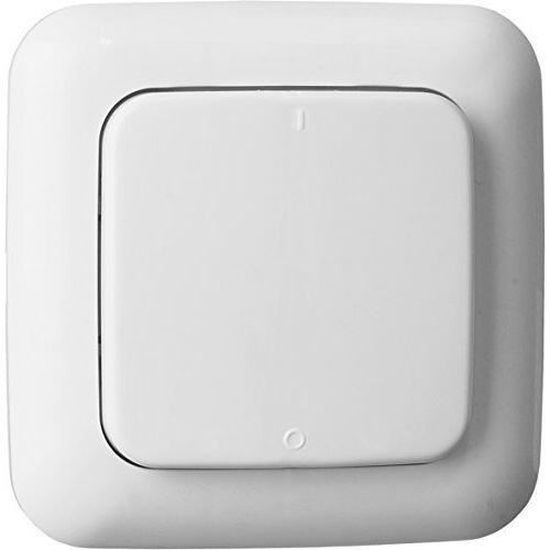 Interrupteur Double et modules encastrables Kit domotique Interrupteur sans Fil Smartwares Plug /& Connect