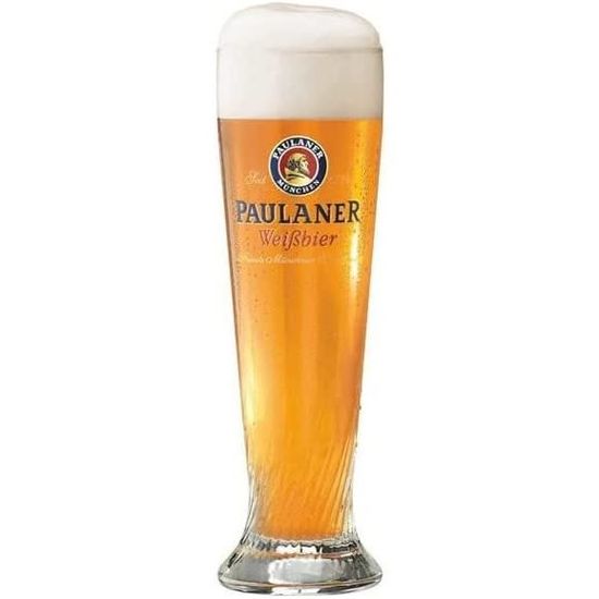 Verre à Bière Paulaner « Zeit Zum Anstossen » 0,5 L – Rareté – NEUF (Allemagne)
