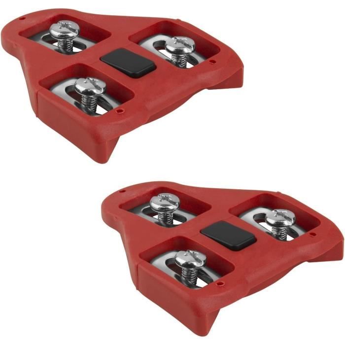 Cales pour PéDale Noir Cales de VéLo Compatibles avec Les PéDales