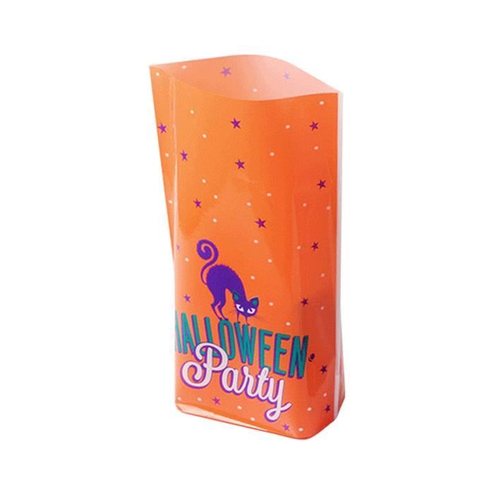 Sac D'opp De Biscuits D'halloween Plat Sans Sac D'emballage Alimentaire Au  Four De Ruban Sac En Plastique H394 - Cdiscount Au Quotidien