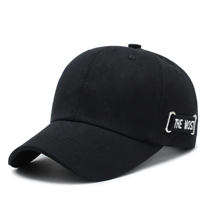Casquette De Baseball Tout-Match A La Mode Noir2