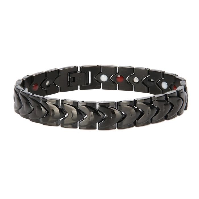 BELLE TECH Bracelet De Thérapie Magnétique En Forme De Coeur De Soulagement De La Douleur Pour Des Soins De La Peau D'Arthrite