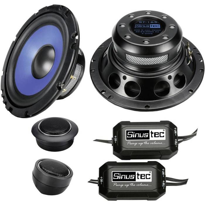 Haut-parleur à 2 voies Sinustec ST-165