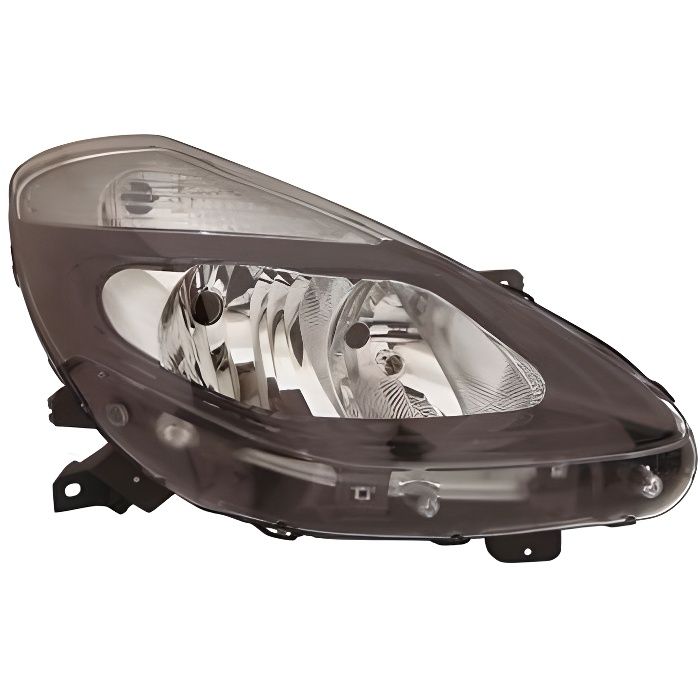 PHARE DROIT >1-11 H7 H7 NOIR pour RENAULT - CLIO - 3 Apd 06-2009