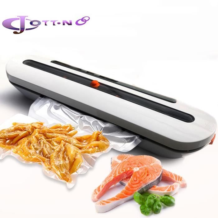 Machine Sous Vide JCOTTON® - Appareil de Mise Sous Vide Alimentaire Automatique pour Aliments, Viandes, Légumes, Fruits