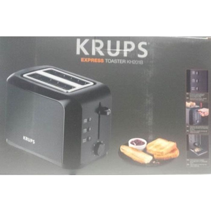 KRUPS EXPRESS TOASTER KH201B