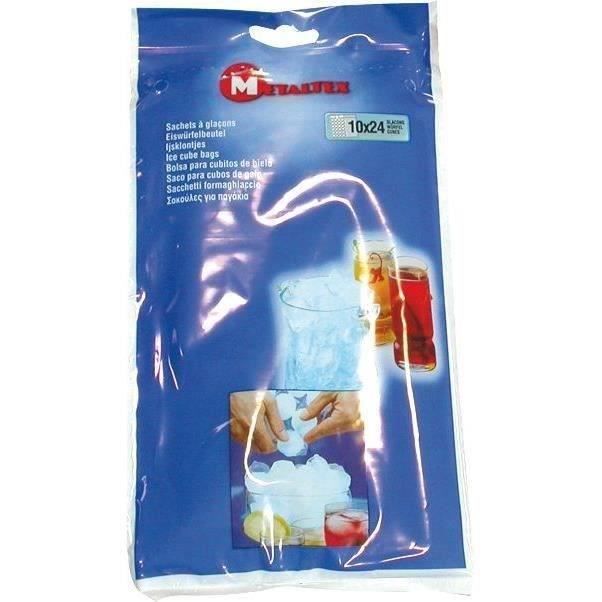 Lot de 10 sachets pour glaçons