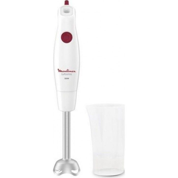 Moulinex DD1211 Turbomix+ Mixeur Plongeant 350 Plastique 800 Millilitres Blanc