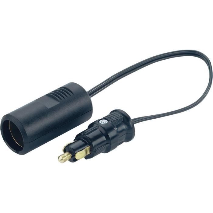 Pro Car Adaptateur 12 - 24V allume cigare prise DIN 8A