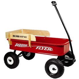Big Red ATW - All-Terrain Steel and Wood Wagon