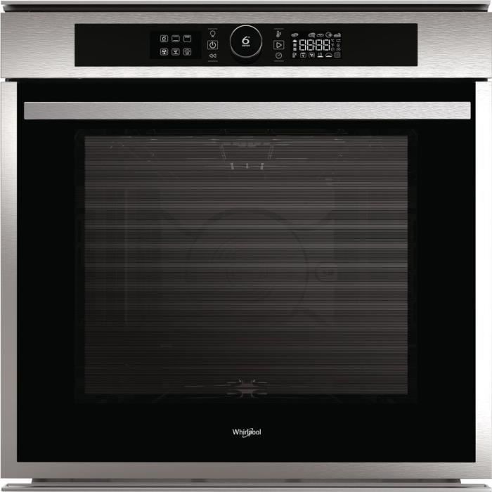 Whirlpool AKZM 8660 IX, Moyenne, Four électrique, 73 L, 73 L, A pyrolyse, Acier inoxydable