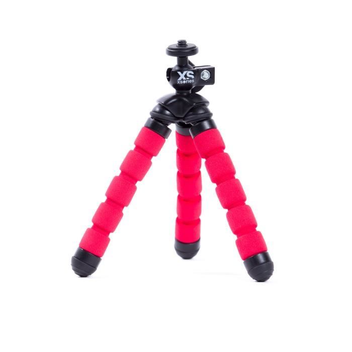 MINI BENDY Trépied Fléxible Rouge/Noir