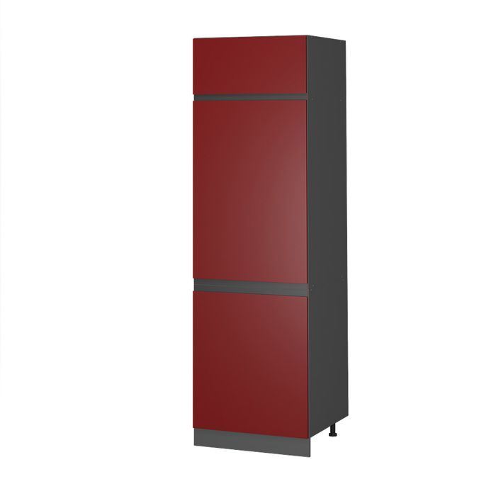 Armoire pour frigo R-Line 60cm J-Shape Rouge/Anthracite Vicco 39750