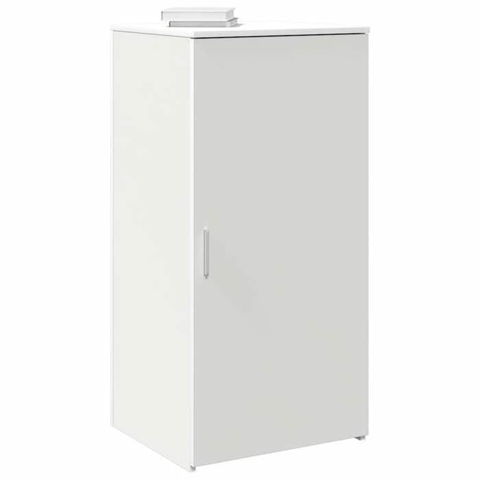 vidaXL Armoire de rangement blanc 50x45x1035 cm bois dingénierie 859042