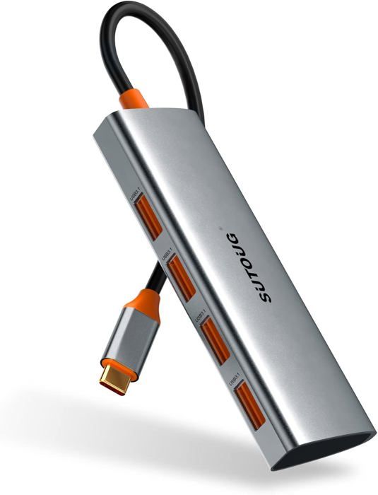 Adaptateur Type-C Vers USB 3.1 10 Gbit/s - En Métal, Transfert Rapide, Pour PC, Smartphone, Appareil Photo - 4