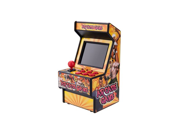 Avizar Mini borne d'arcade 156 jeux Look Rétro Modèle 4 Jaune - vue 2