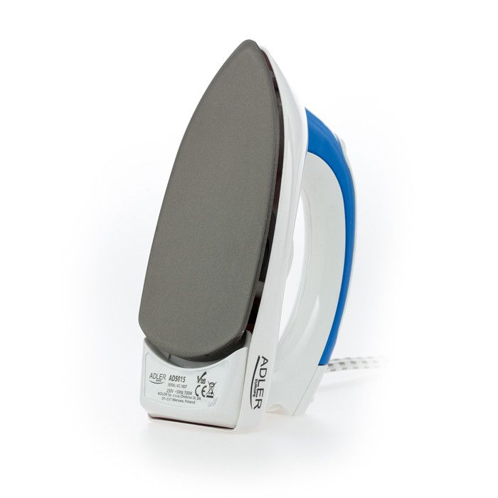 Fer à repasser Adler AD 5015 de voyage - 700W - Semelle anti-adhésive - Adler