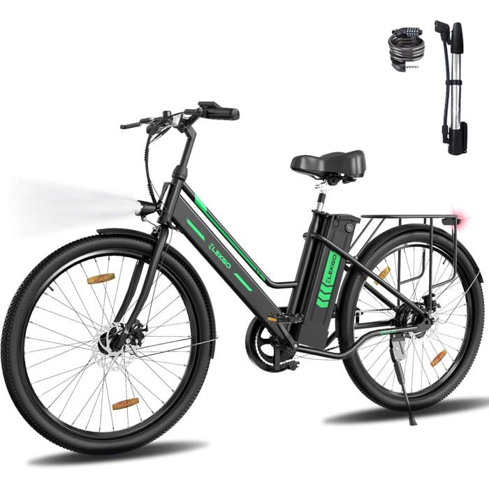 ELEKGO Vélo Électrique 26
