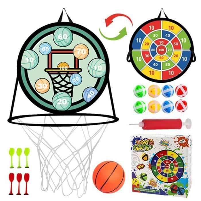 Mini Panier Basket Mural Mini Panier De Basket Mural Avec Ventouse Pompe Et 2 Ballons 799304