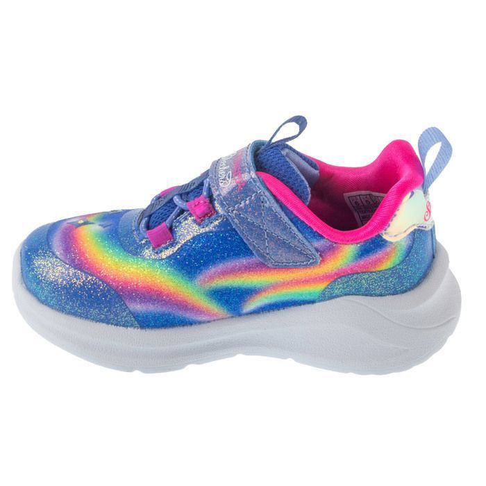 Skechers Baskets - SKECHERS - Unicorn Chaser - Bleu - Scratch - Technologie Lights