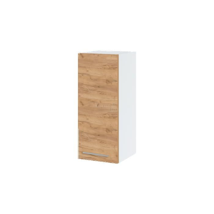 Meuble haut de cuisine Bellissi Chene 1 porte L 30 cm - Cuisineandcie