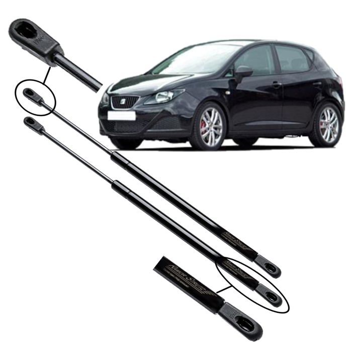 2x Verin de Hayon Compatibles avec Seat Ibiza (6J5 6P1) 2008-2017. Voiture à Hayon. Ressorts à Gaz pour Hayon Verins de Coffre.