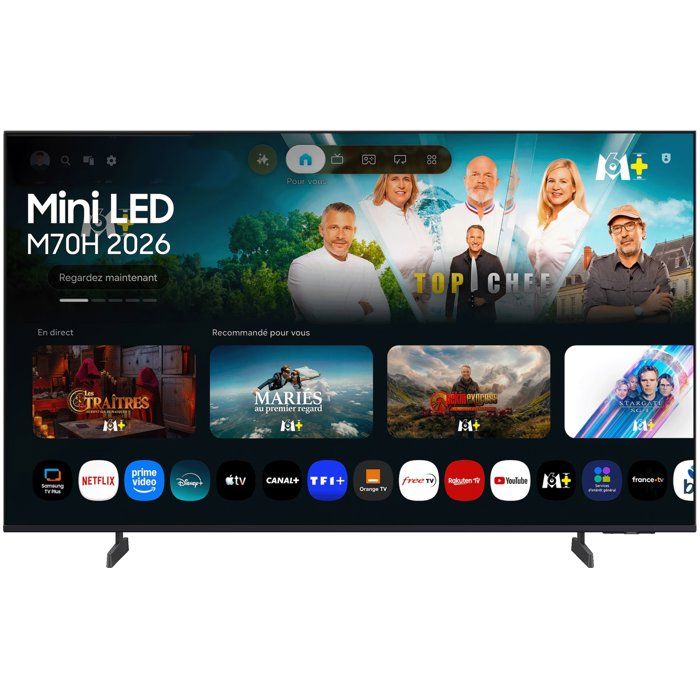 Samsung Mini-LED M70 Noir - vue 2