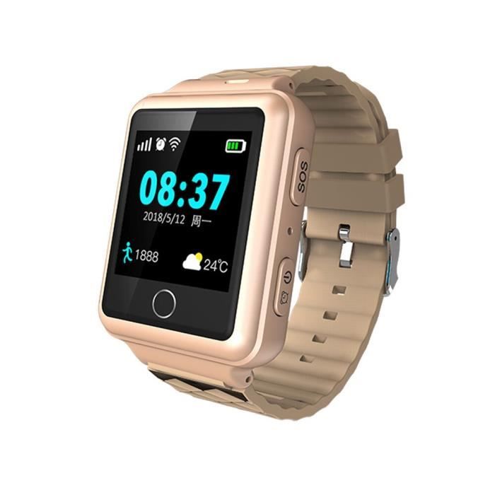 Couleur doré Montre Connectee AvEC GPS, Pour Enfants, Personnes âgées — free download