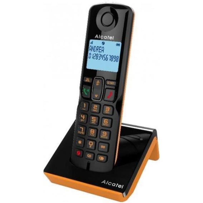 Alcatel S280 SOLO Téléphone DECT Identification de 'appelant - vue 2