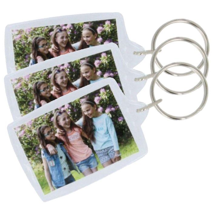 Porte-Clés En Acrylique Rose Avec Nœud (Lot De 12) - Cadeaux Anniversaire Enfants, Filles, Récompenses Scolaires, Fêtes